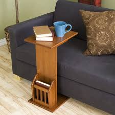 Diy coffee table with storage drawers. Magazine Snack Table Wooden Sofa Side Table With Magazine Holder Bamboo Bed Side Table Buy Bed Side Table Sofa Table Snack Table Product On Alibaba Com