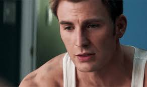 exit the donut — Steven Grant Rogers in White Tank Tops 👏🏼💕