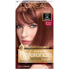 Many people shy away from bangs because they sometimes require time and energy spent on daily styling. Amazon Com L Oreal Paris Superior Preference Fade Defying Shine Permanent Hair Color 6r Light Auburn Pack Of 1 Hair Dye Chemical Hair Dyes Beauty