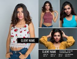 Vcards start creating your vcard now! Comp Card Template Photoshop North Georgia Media