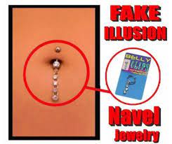 fake belly button piercing fake piercing navel jewelry fake belly piercing