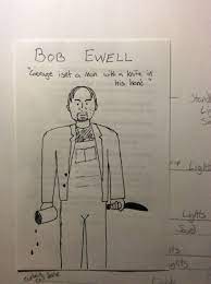 bob ewell doodle to kill a mockingbird harlequin productions 2015 to kill a mockingbird ewell doodles