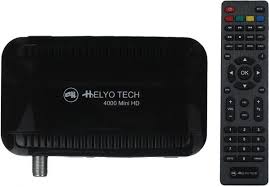 Helyo Tech 4000 Full Hd Mini Satellite Receiver With Remote Control Black Satellite Receiver Remote Control Satellites
