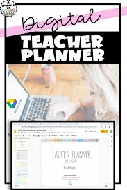 2019 20 Digital Teacher Planner On Google Slides August 2019 Through July 2020 Google Drive File Teacher Planner Lesson Plan Book Teachers Pay Teachers Seller