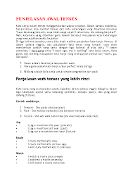 Contoh kalimat irregular verb beserta artinya. Doc Belajar Bahasa Inggris Lenny Nur Adziqry Academia Edu