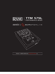 This page explains how ttm is used on snapchat, whatsapp, facebook, twitter, and instagram as well as in texts and chat forums such as teams. Scratch Live Ttm 57sl 2 1 Manual Disc Jockey Sound Technology