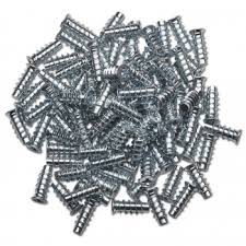 Euroschrauben 6,3 x 10mm, flachsenkopf, stahl vernickelt. Euroschrauben So Tech De