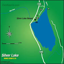 silver lake fish reports map