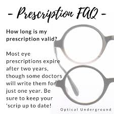 Maybe you would like to learn more about one of these? Optical Underground On Twitter Today S Faq How Long Is My Prescription Valid Quick Answer Is Up To 2 Yrs We Re Happy To Fill Your Unexpired Scrip Https T Co Yoo9ix0dxq