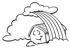 Push pack to pdf button and download pdf coloring book for free. Wonderful Rainbow Over A Cute Small House Coloring Page Download Print Online Coloring Pages For Free Color Nimbus