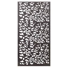 Carters, commonwealth building, assembly row storefronts, quincy, ma. Stratco 4 X 2 Foot Decorative Rustic Lightweight Outdoor Metal Privacy Screen Panel For Backyard Screening Fencing And Backdrops Flora Pattern Target