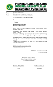 Permohonan Sk Ipnu Kec Purbolinggo