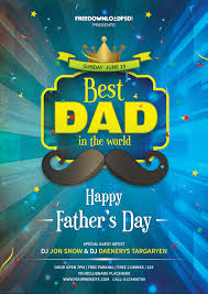 Hello friends, first of all, let me wish you a very happy fathers day 2021, and hope you are blessed with your father's love. Fathers Day Party Flyer Free Psd On Behance