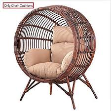 Amazon Com Sqinaa Hanging Egg Hammock Chair Cushions Without Stand Swing Seat Cushion Thick Nest Hangi In 2020 Swinging Chair Hanging Chair Hanging Chair From Ceiling
