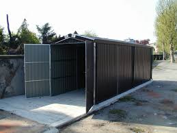 Altezza a lato = 2,00 m. Box In Lamiera Zincata Sapil