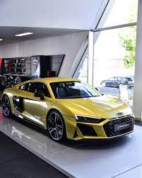 Audi R8 Coupe V10 Austin Yellow Best Luxury Cars Audi Rs Audi Cars