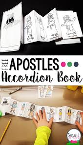 Get hold of these coloring sheets that are full of pictures and involve your kid in painting them. Learning The 12 Apostles Sara J Creations