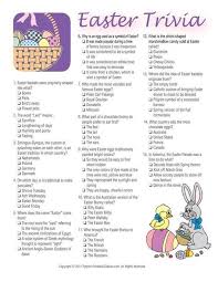 Printable trivia questions and answers about the month of april and events that have happened in april. Springtime Trivia Printable 35 Images Trivia Trivia Quiz For Seniors Printable Easter Trivia 3 95 Easter Printable