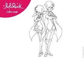 You could also print the picture by clicking the print button above the image. Magic Lolirock