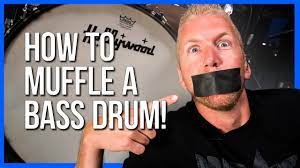 Muffling Is An Interesting Technique To Control The Sound Of Any Bass Drum There Are Few Techniques To Muffle Your Bass Drum And Bass Drum Lessons Learn Drums