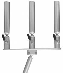 If you are interested in mounting a rod holder on your boat. Aluminum Adjustable Rod Holder Triple Rod Holder Cisco