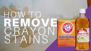 How To Remove Crayon From Plastic Furniture With Baking Soda Apple Cider Vinegar Youtube