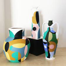 Salone Del Mobile Dispatch A Fashion Illustrator S Wildly Creative Take On Ceramics Pottery Painting Designs Pottery Art Pottery Painting