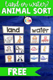 Animal Habitat Sort The Stem Laboratory Animal Activities For Kids Animal Habitats Preschool Animal Habitats