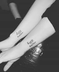 Check spelling or type a new query. Cute Cursive Matching Sister Tattoos Sister Tattoo Designs Sister Tattoos
