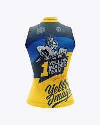 Download Women S Cycling Wind Vest Mockup In Apparel Mockups On Yellow Images Object Mockups