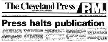 The End of the Cleveland Press