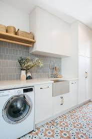 Kyal And Kara S Laundry Powder Room And Bathroom Laundry Room Inspiration Laundry In Bathroom Laundry Design