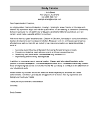 It is entirely up to you which package you choose, whether it is the cheapest one or the most expensive. Professional Director Of Education Cover Letter Examples Livecareer