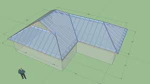 At the right side the gray sky above. Dutch Gable Roof 1 Rev 3 3d Warehouse