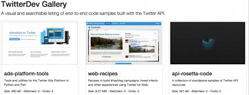 To view your repositories, you have to select the home option from its menu. Developing With Twitter Its Most Requested Code S On Github