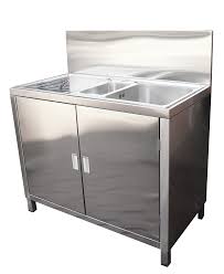 Kitchen set stainless pemasangan di rumah ibu tita bandung; Meja Sink Cabinet Rey 1102b Reymetal Com Produsen Kitchen Set Stainless Resto