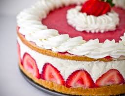French Fraisier Daring Bakers July Challenge Savoury Cake Chocolate Mousse Recipe Food