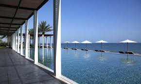 The Infinity Chedi Pool At The Chedi Muscat Luxury Pools Hotel 360 Virtual Tour