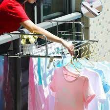 Air drying your laundry not only helps the environment but it also stretches your dollar and the life of your clothes. 800 Stainless Steel Window Outside Balcony Drying Shoe Rack Security Window Sill Artifact Cool Hanger Folding Telescopic Drying Drying Racks Aliexpress