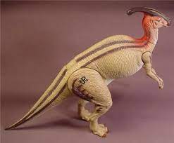 Dinosaur with horn on head. Jurassic Park Lost World Electronic Parasaurolophus Dinosaur Horn Head 1997 Kenner Jurassic Park Kenner Jurassic