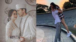 Pernikahan tersebut sempat jadi sorotan lantaran usia eryck jauh. Pernikahan Aura Kasih Dan Eryck Amaral Ditutupi Acara Sunatan Hingga Jadi Best Moment 2018 Halaman All Tribunnews Bogor