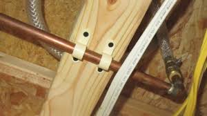My house is a ranch style so it's long and narrow. Plumbing Lesson Always Support Your Pipes