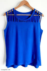 The most common cutting shirt diy material is aluminum. Cut Out T Shirts To Something Wow 10 T Shirt Cutting Ideas With Instructions Sew Guide