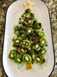 See more ideas about fruit, fruit tray, fruit platter. Kiwi Fruit Christmas Tree Platter Produce For Kids