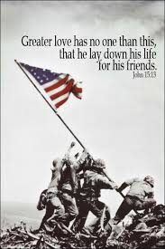 John 15 13 Memorial Day God Bless America Military