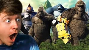 King Kong VS V Rex Boss 2005 Fight !