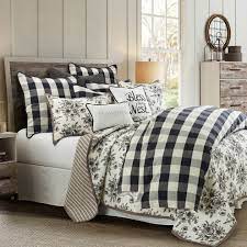 Black and white anchor bedding. Hiend Accents Camille Comforter Set Twin Black White 3pc Overstock 28654975