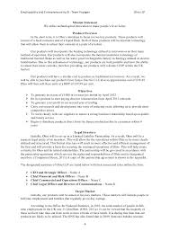 Example Business Plan Manufactured Product