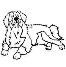 Bernese Mountain Dog Coloring Pages Dog Coloring Page Dog Line Art Dog Sketch