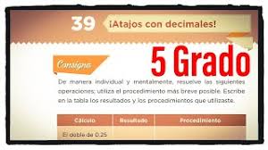 Desafío 83 quinto grado contestado / a quien le toca mas desafio 80 desafios matematicos quinto grado contestado tareas cicloescolar. Desafio 39 Quinto Grado Atajos Con Decimales Pagina 82 Del Libro De Matematicas De 5 Grado Youtube